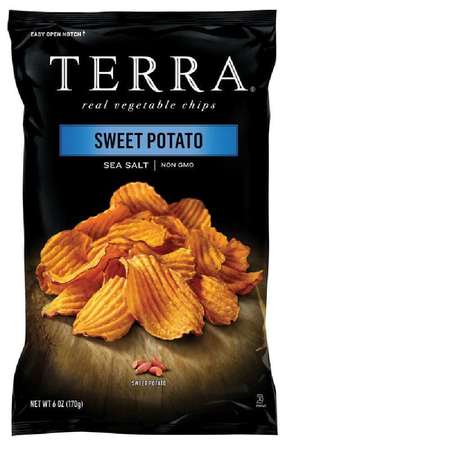 TERRA Terra Chips Crinkle Sweets With Sea Salt, PK12 T01432